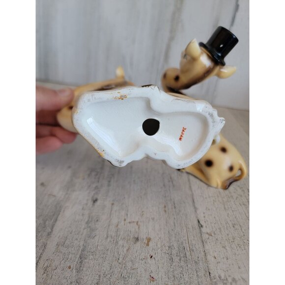 Vintage giraffe kissing salt pepper set unique decor couple - Picture 10 of 10